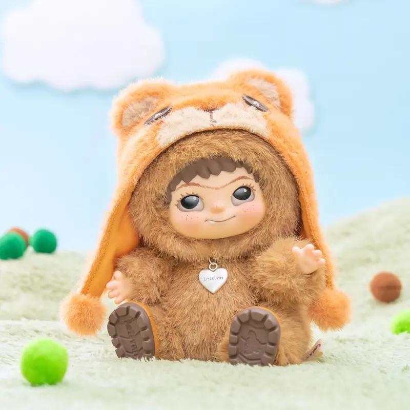 WAKUKU Trendy Plush Blind Box – Cute Collectible Dolls in Assorted Colors with Hidden Edition