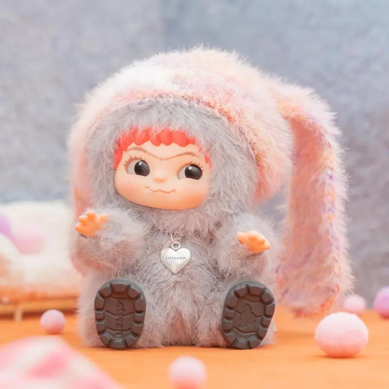 WAKUKU Trendy Plush Blind Box – Cute Collectible Dolls in Assorted Colors with Hidden Edition