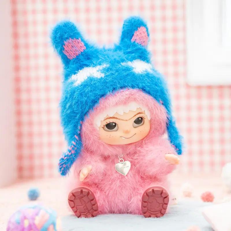WAKUKU Trendy Plush Blind Box – Cute Collectible Dolls in Assorted Colors with Hidden Edition