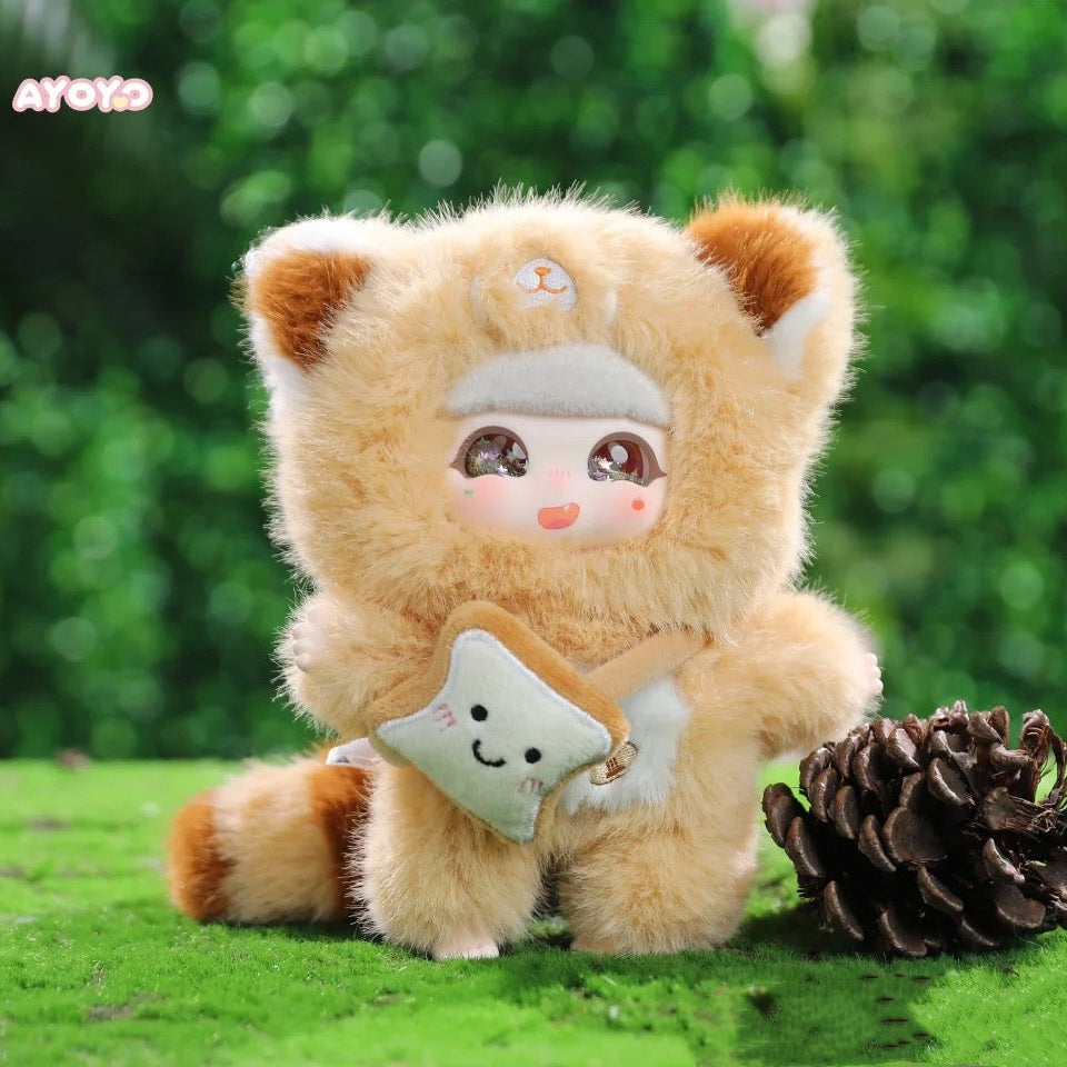 AYOYO Blind Box Character Plush Toy – Multicolor Collectible Soft Doll for Bedtime, Gift & Display