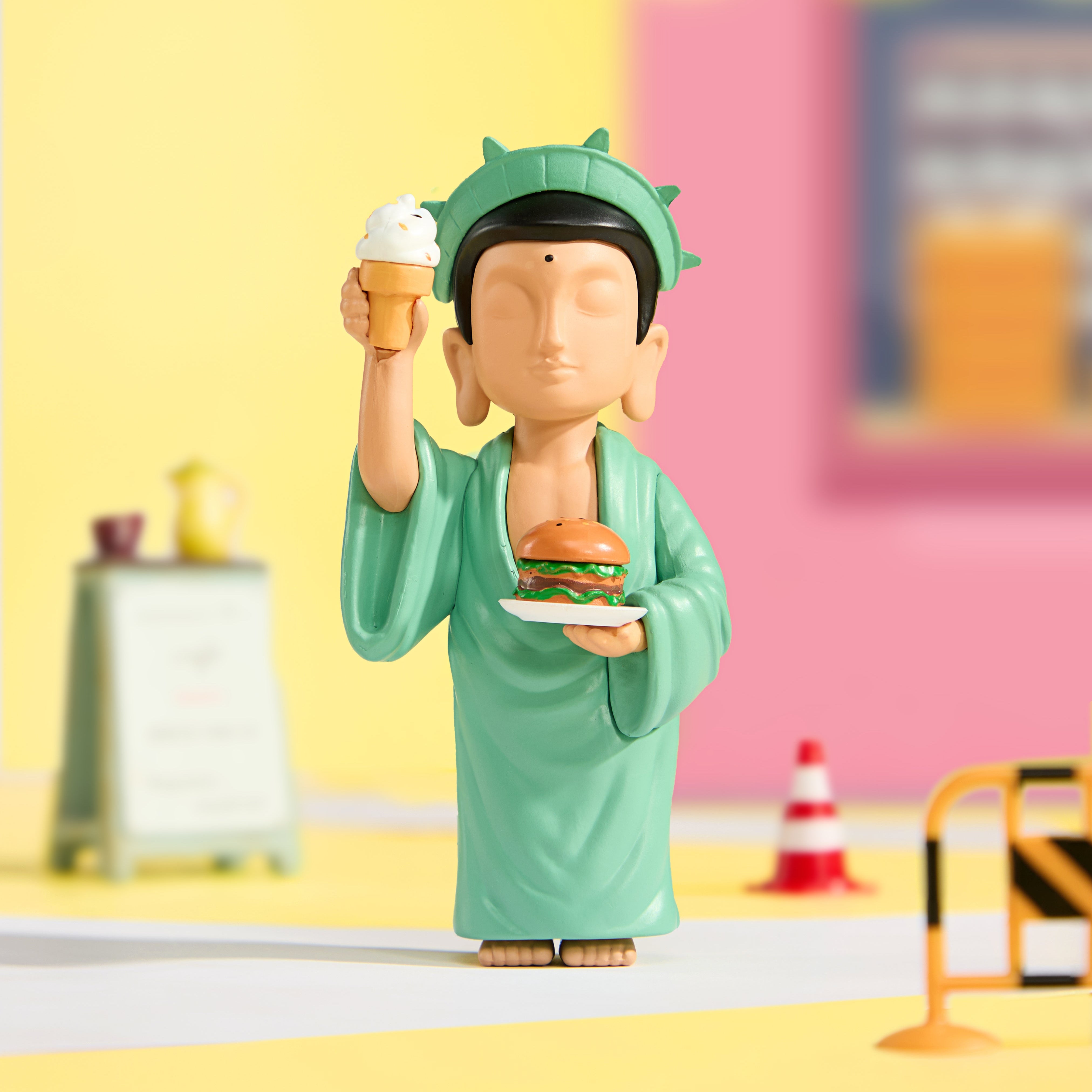 FoleU - City Zen Walk | Buddha Blind Box Art Toys for Urban Chill
