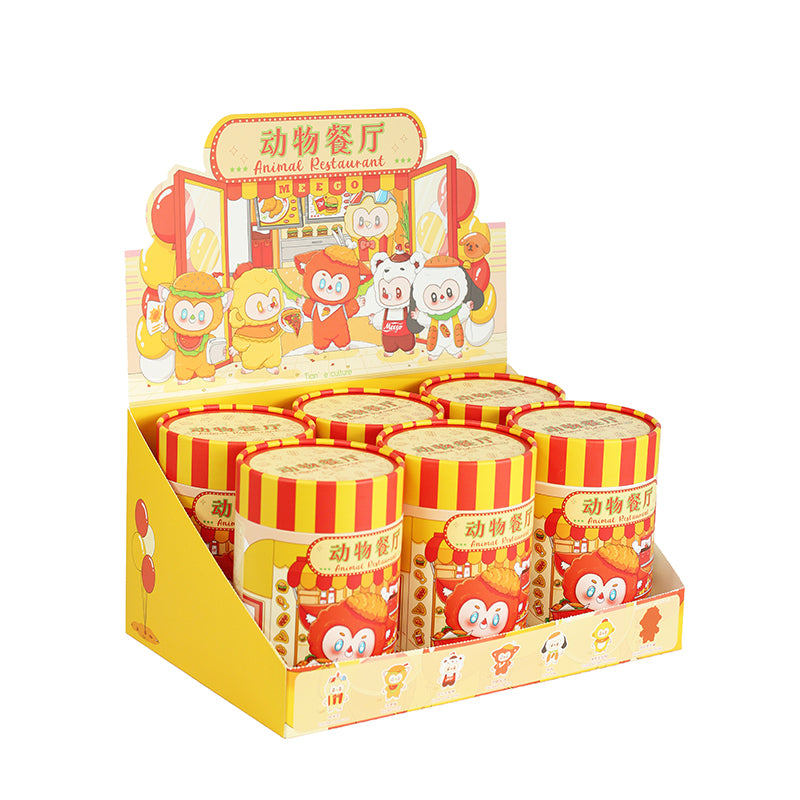 Meego Blind Box Healing Plush Toy – Soft Cute Stuffed Doll in Orange Yellow White for Hug, Sleep & Surprise Gift