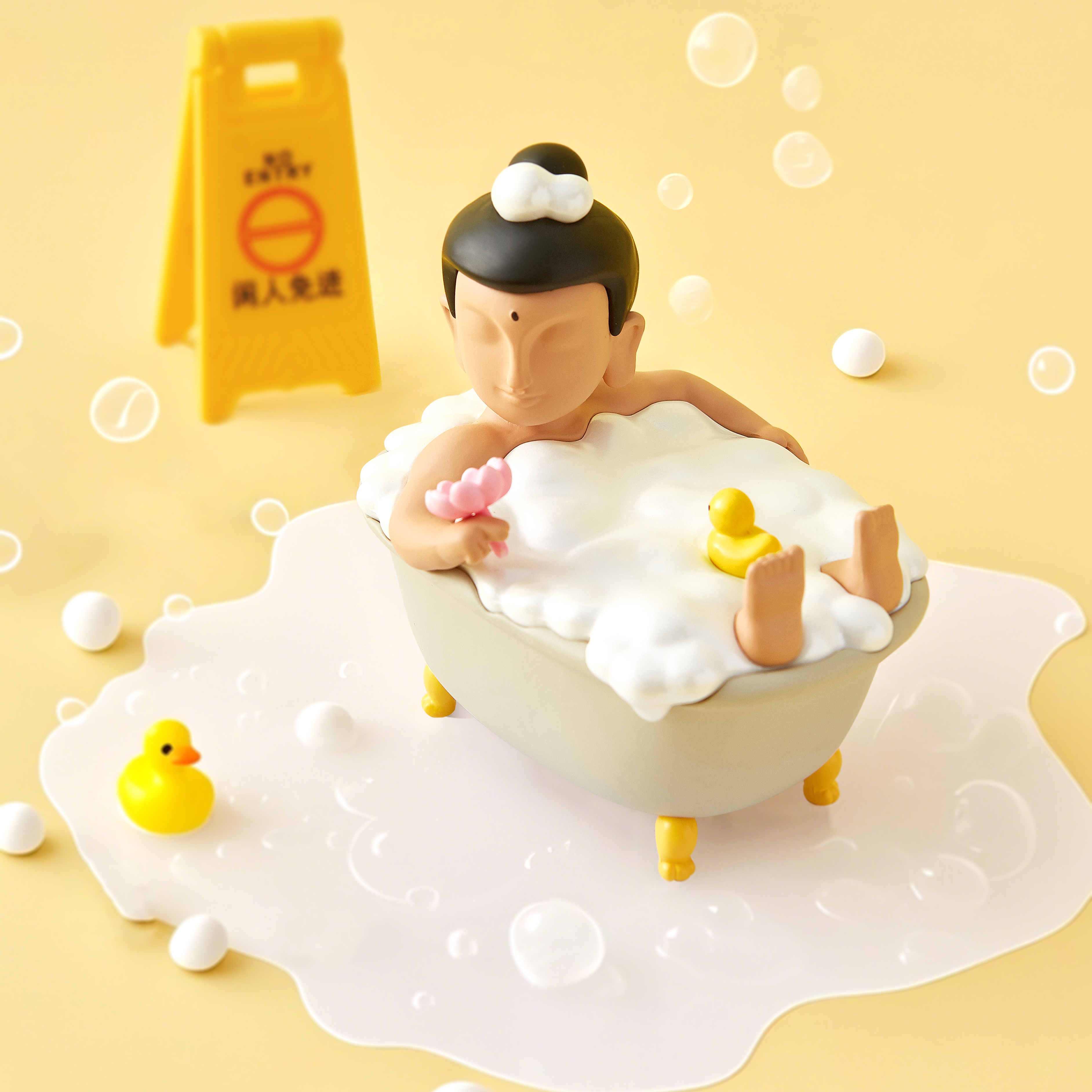 FoleU - City Zen Walk | Buddha Blind Box Art Toys for Urban Chill