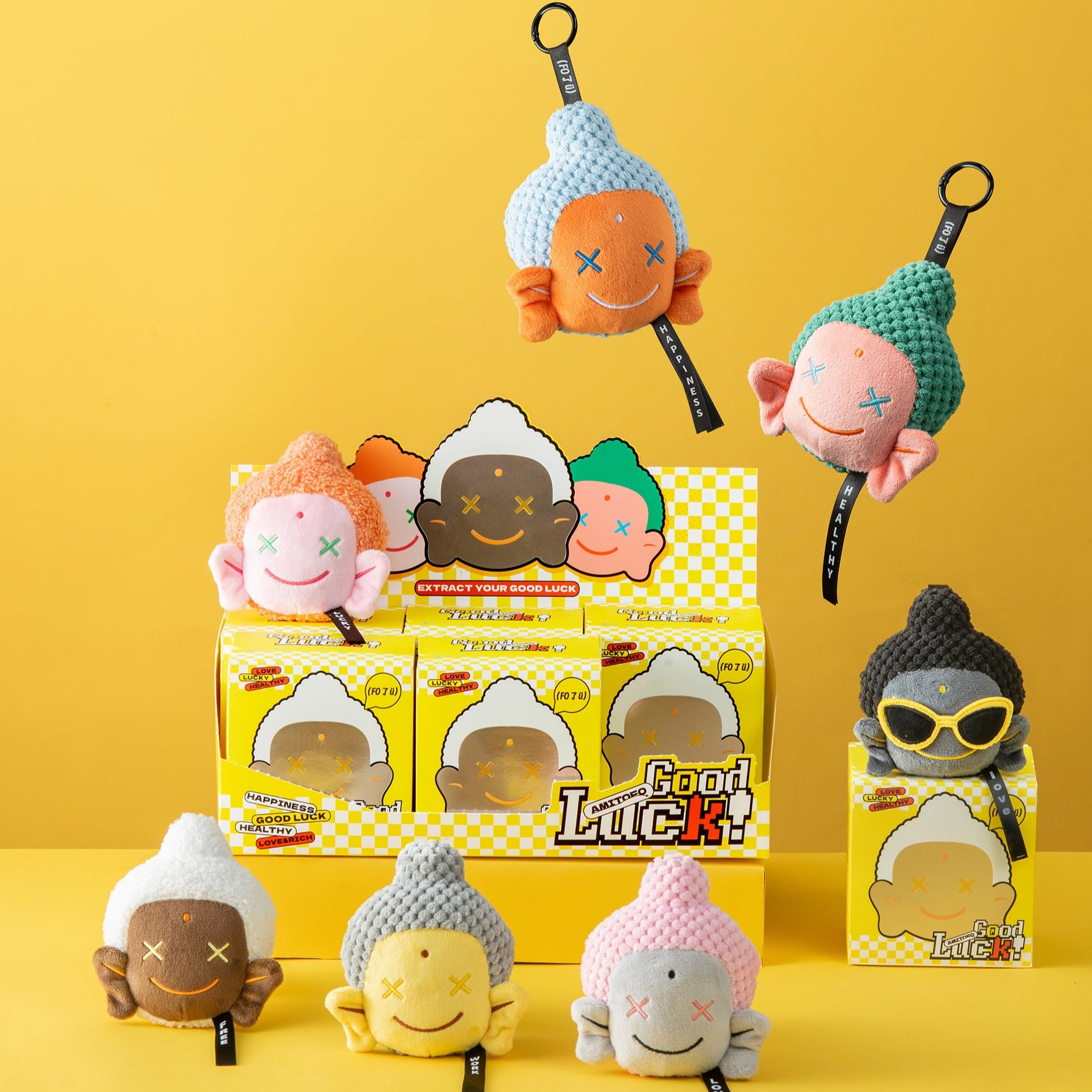 FoleU Plush Blind Box – Authentic Designer Toy, Good Luck Bag Charm, Cute Gift Collectible