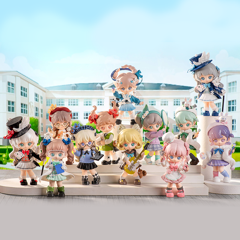 Tangna Club Life Blind Box Figures – Cute Anime School Girls Collectibles