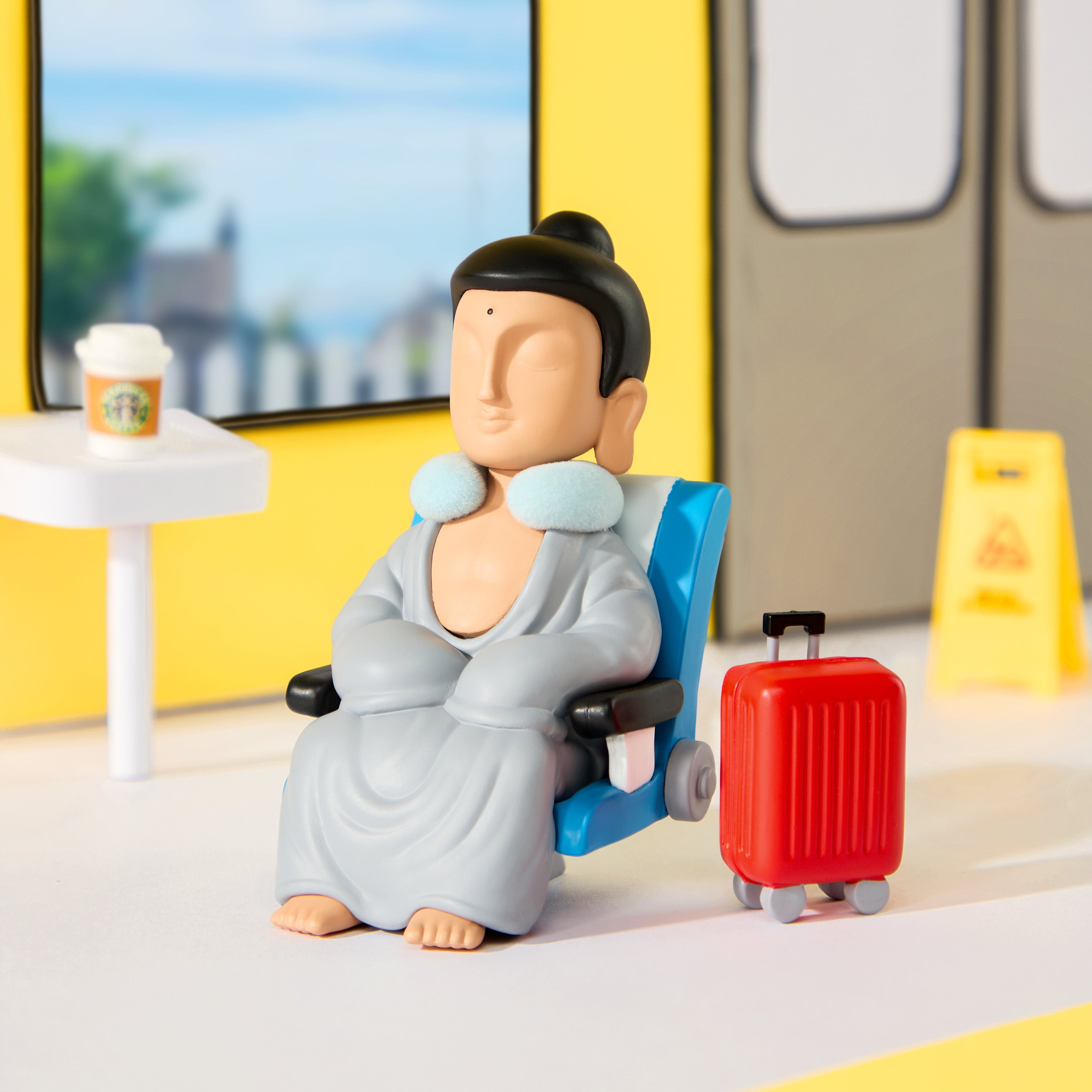 FoleU - City Zen Walk | Buddha Blind Box Art Toys for Urban Chill